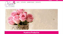 Desktop Screenshot of floreriakarel.com